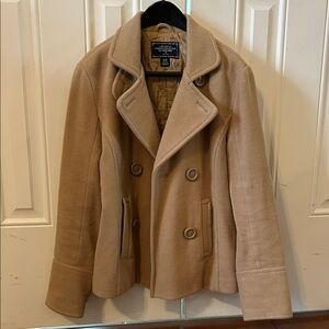 American Eagle Tan Peacoat for Women